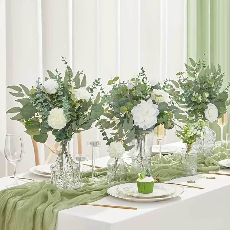 50/90PCS Artificial Flowers Bo - Floral Foam Oasis 评论和价格