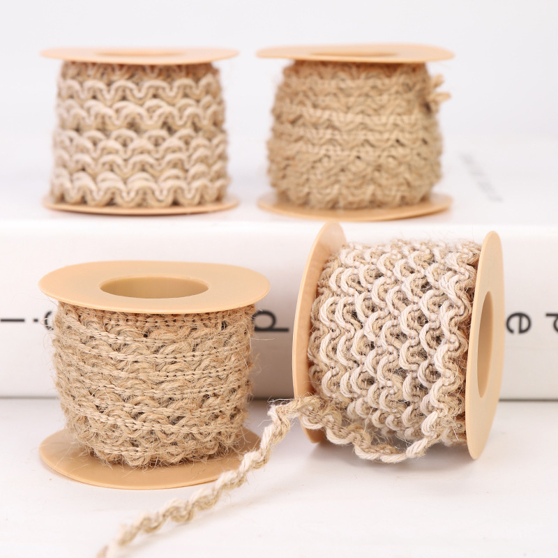 5M Natural Jute Ribbon Rope St - Twine Jute Natural 评论和价格