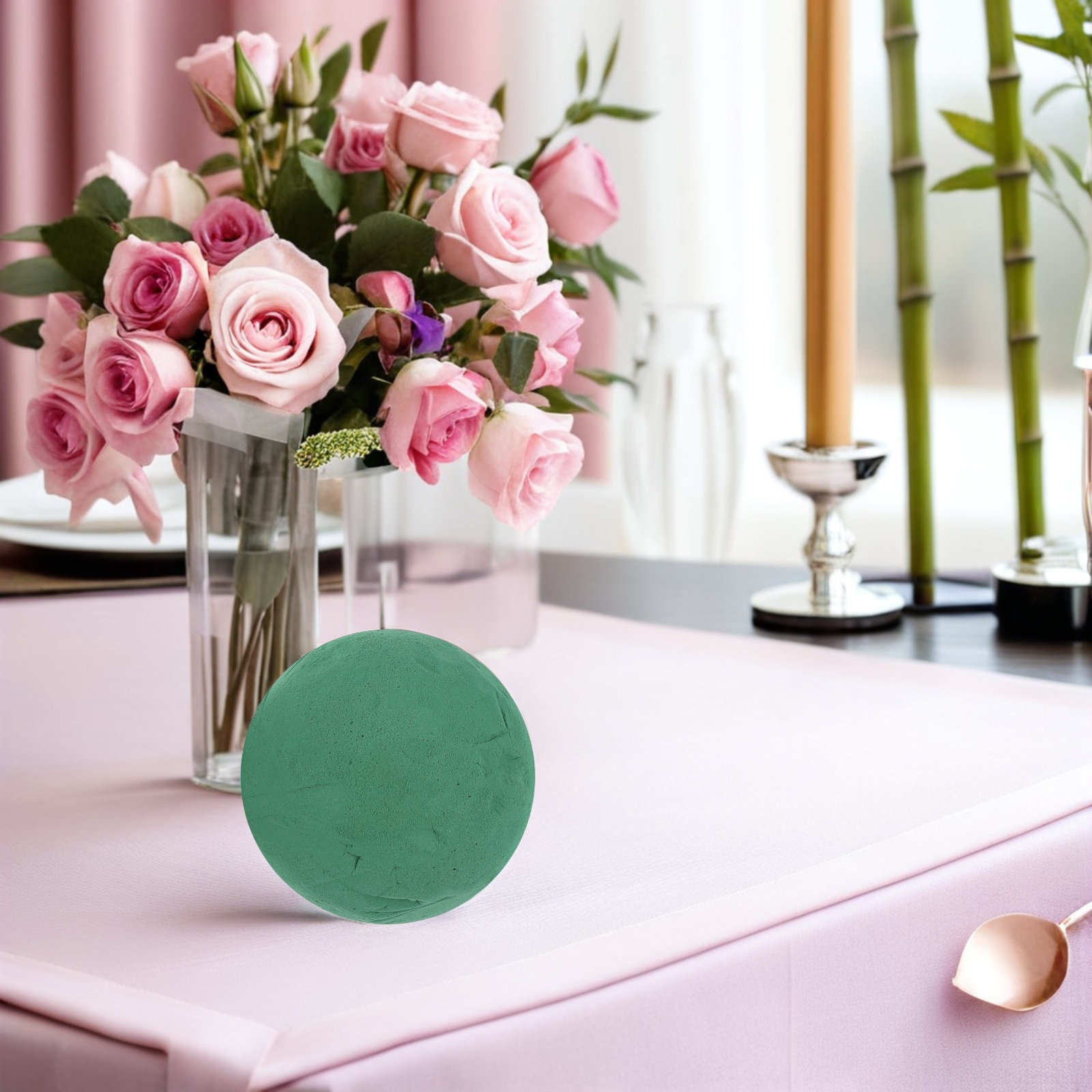 4Pcs Floral Foam Sphere 12Cm R - Florist Flower Supply 评论和价格