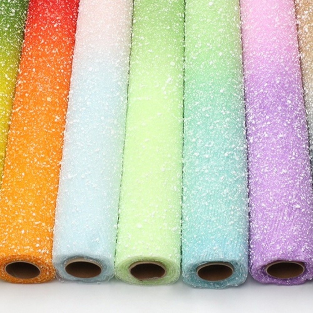Gradient Snow Dot Yarn Mesh Pa - Florist Flower Supply 评论和价格