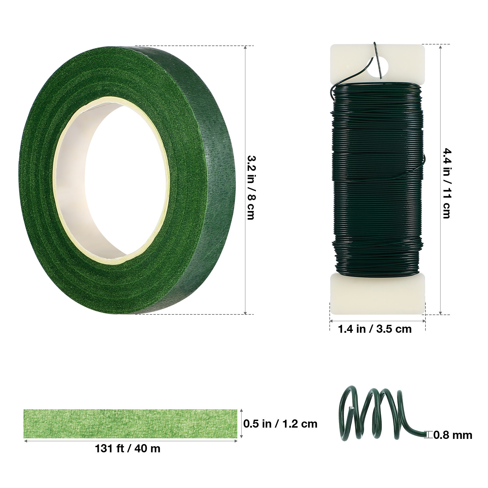 1Set Florist Wire and Floral T - Florist Flower Supply 评论和价格