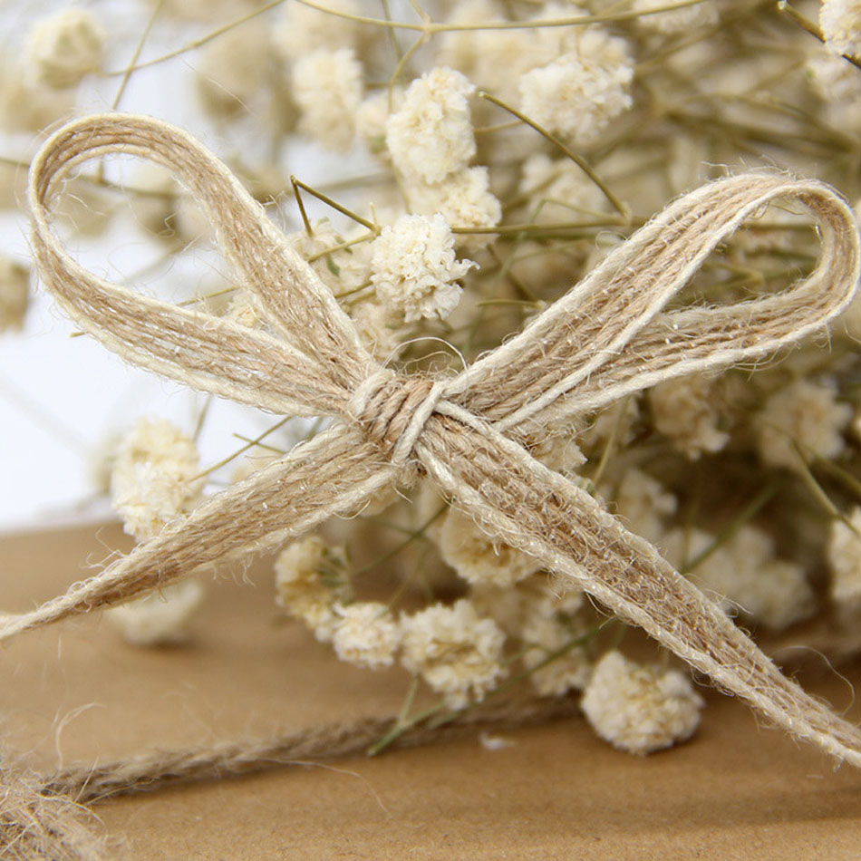 20/10/5M Natural Jute Rope Cor - Twine Jute Natural 评论和价格
