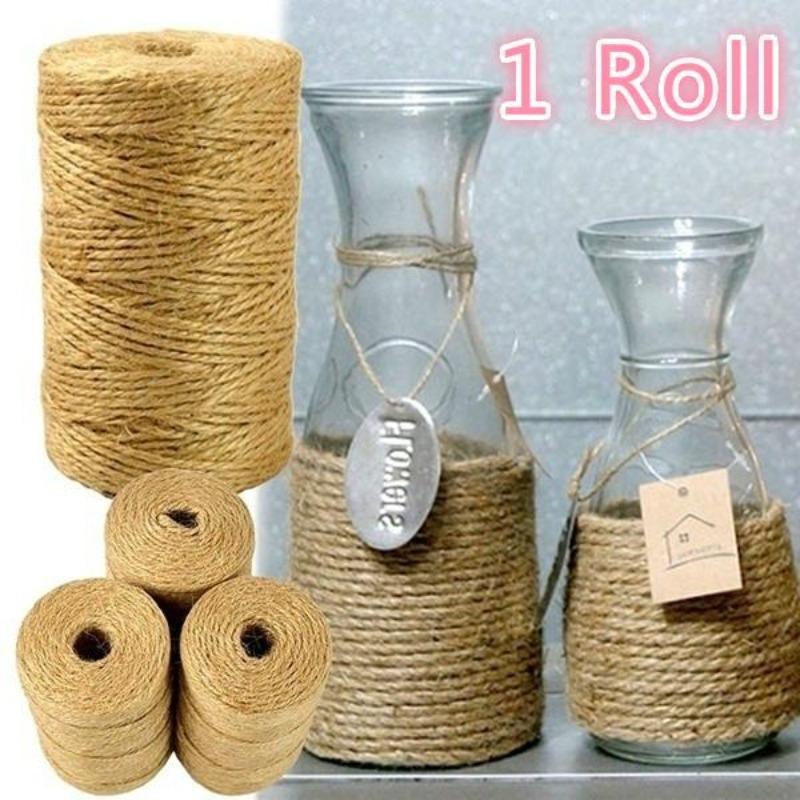 Jute Twine 100M Natural Sisal  - Twine Jute Natural 评论和价格