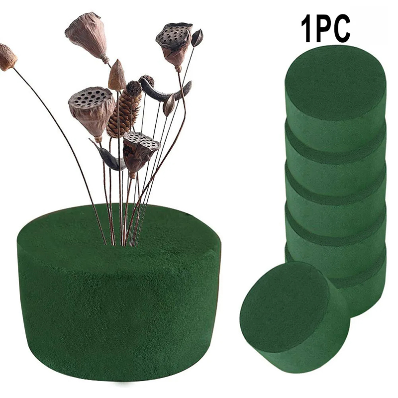 New-1PC Floral Mud Foam Cylind - Floral Foam Oasis 评论和价格